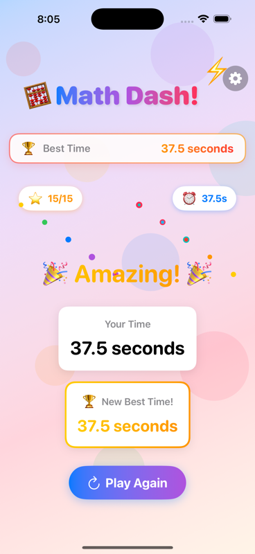 Math Dash Screenshot 2